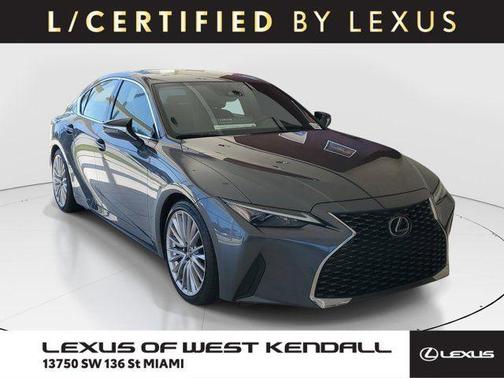 Cloudburst Gray 2024 Lexus IS 300 Base