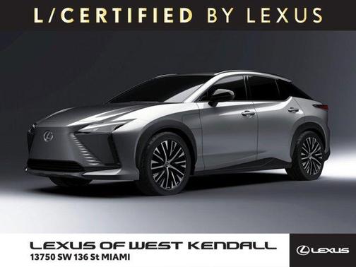 Black 2023 Lexus RZ 450e Luxury