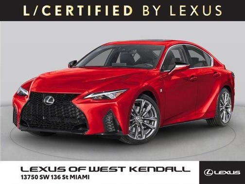 Cloudburst Gray 2024 Lexus IS 350 F SPORT Design