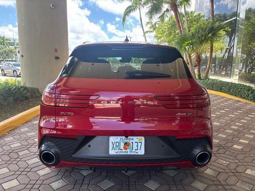 Red 2022 Genesis GV70 3.5T Sport