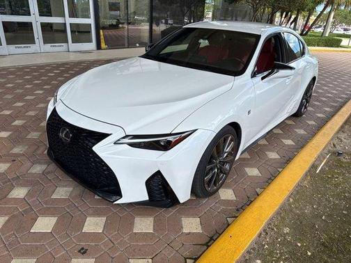 Ultra White 2021 Lexus IS 350 F Sport