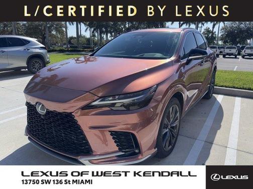 2024 Lexus RX 350 F SPORT Handling