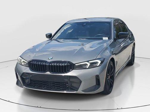 Gray Metallic 2023 BMW 330 i