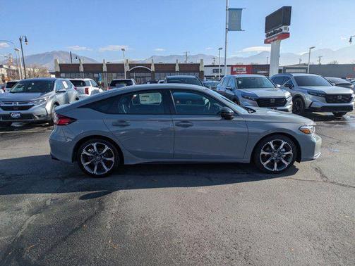 Urban Gray Pearl 2026 Honda Civic Hybrid Sport Touring
