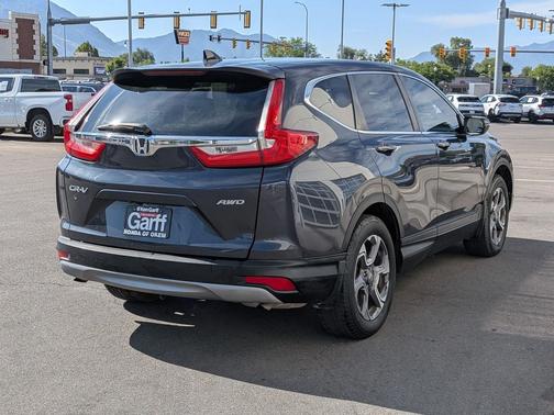 Gray 2018 Honda CR-V EX
