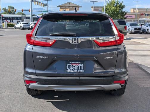 Gray 2018 Honda CR-V EX
