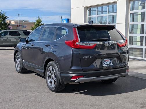 Gray 2018 Honda CR-V EX