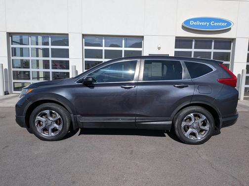 Gray 2018 Honda CR-V EX