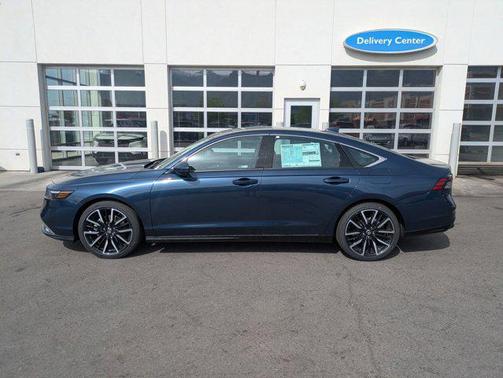 Canyon River Blue Metallic 2026 Honda Accord Hybrid Touring