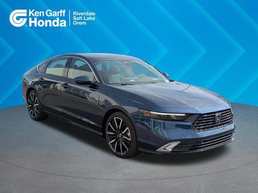 Canyon River Blue Metallic 2026 Honda Accord Hybrid Touring