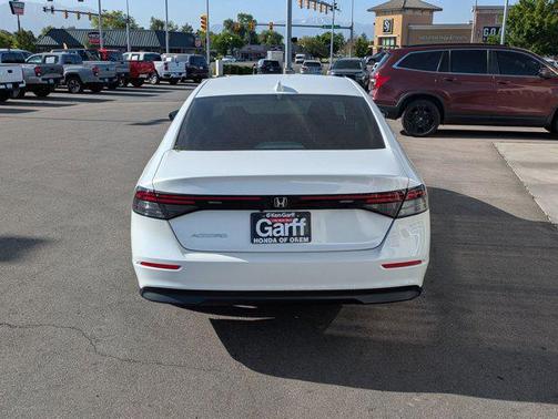 Platinum White Pearl 2023 Honda Accord EX