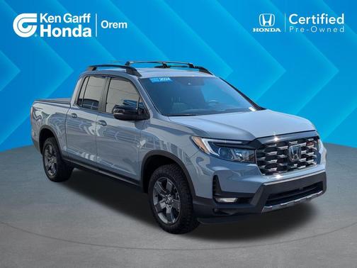 Gray 2024 Honda Ridgeline TrailSport