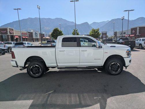 Bright White Clearcoat 2025 RAM 2500 Laramie Crew Cab 4x4 6'4' Box
