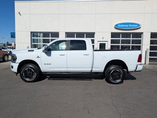 Bright White Clearcoat 2025 RAM 2500 Laramie Crew Cab 4x4 6'4' Box