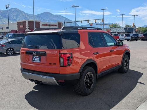 Sunset Orange 2026 Honda Passport AWD TrailSport Elite