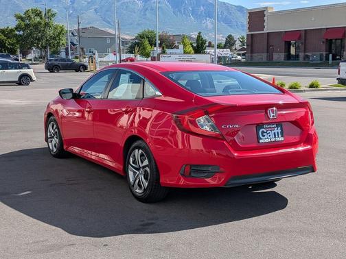 Red 2016 Honda Civic LX