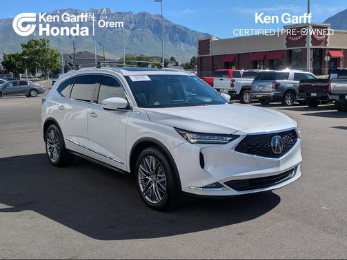 Platinum White Pearl 2024 Acura MDX Advance Package