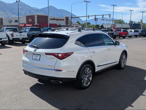 Platinum White Pearl 2024 Acura MDX Advance Package