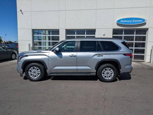Celestial Silver Metallic 2025 Toyota Sequoia SR5