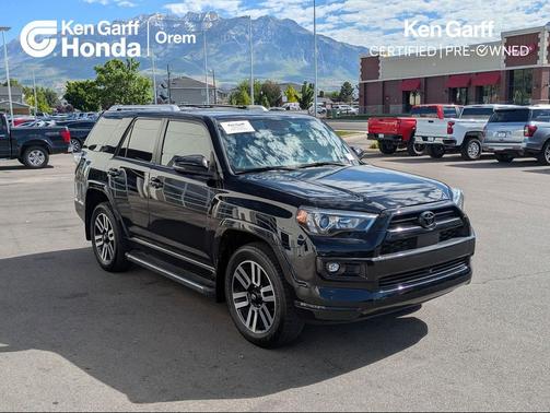 Midnight Black Metallic 2023 Toyota 4Runner Limited