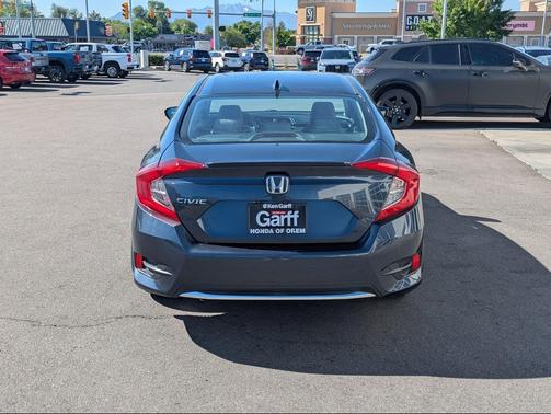 Modern Steel Metallic 2020 Honda Civic EX-L