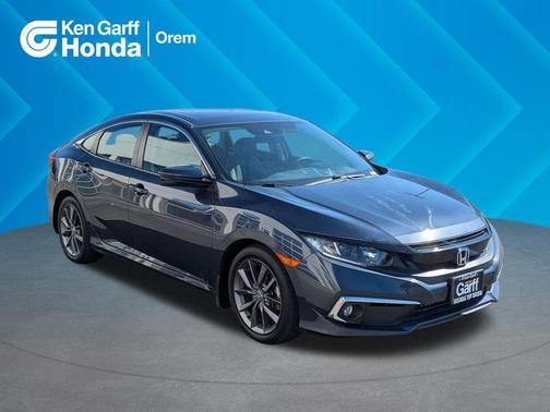 Modern Steel Metallic 2020 Honda Civic EX-L
