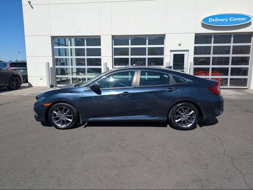 Modern Steel Metallic 2020 Honda Civic EX-L
