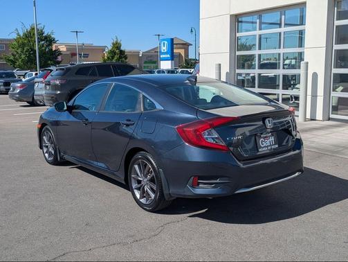 Modern Steel Metallic 2020 Honda Civic EX-L
