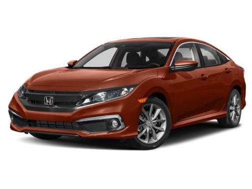 Modern Steel Metallic 2020 Honda Civic EX-L