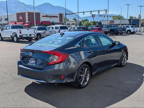 Modern Steel Metallic 2020 Honda Civic EX-L