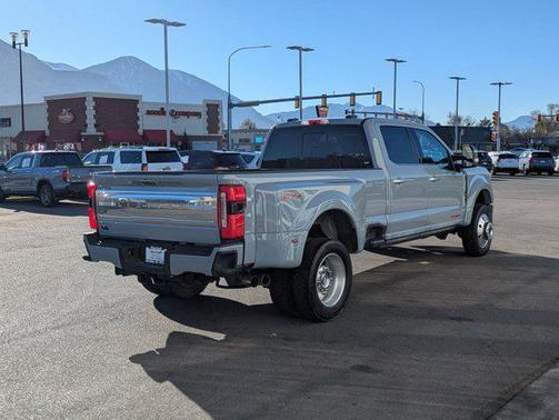 Glacier Gray Metallic TriCoat 2024 Ford F-450 Limited
