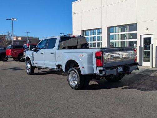 Glacier Gray Metallic TriCoat 2024 Ford F-450 Limited