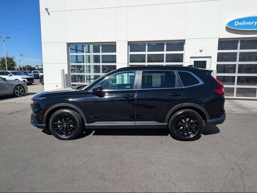 Crystal Black Pearl 2024 Honda CR-V Hybrid Sport AWD