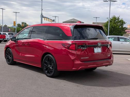 Radiant Red Metallic II 2025 Honda Odyssey Sport-L