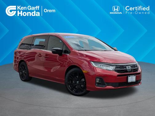 Radiant Red Metallic Ii 2025 Honda Odyssey
