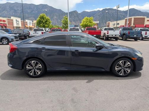 Modern Steel Metallic 2016 Honda Civic EX-L