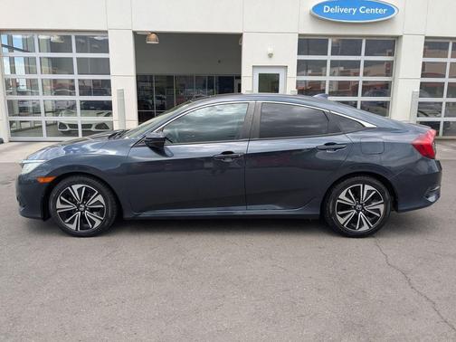 Modern Steel Metallic 2016 Honda Civic EX-L