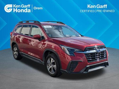 Crimson Red Pearl 2025 Subaru Ascent Premium 7-Passenger