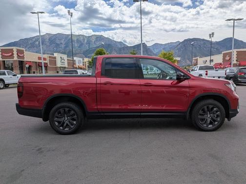 Radiant Red Metallic II 2023 Honda Ridgeline Sport