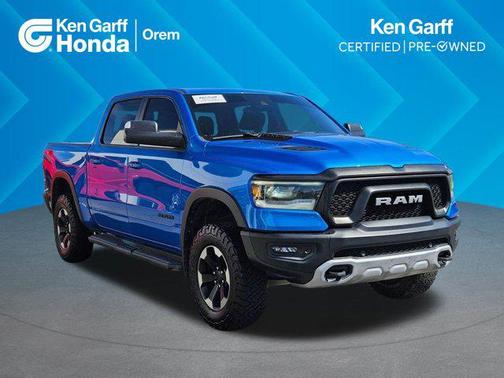 Hydro Blue Pearlcoat 2021 RAM 1500 Rebel
