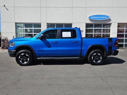Hydro Blue Pearlcoat 2021 RAM 1500 Rebel
