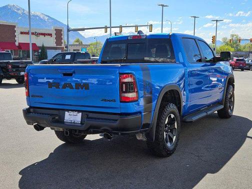 Hydro Blue Pearlcoat 2021 RAM 1500 Rebel