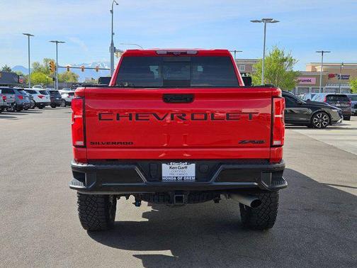 Red Hot 2024 Chevrolet Silverado 2500 4WD Crew Cab Standard Bed ZR2