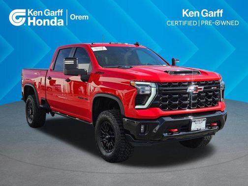 Red Hot 2024 Chevrolet Silverado 2500 4WD Crew Cab Standard Bed ZR2
