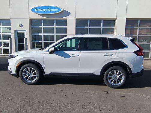 Platinum White Pearl 2026 Honda CR-V EX AWD