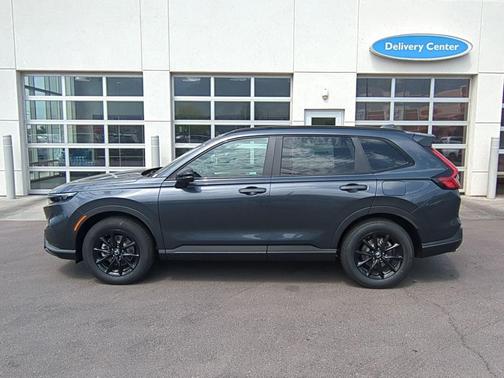 Meteorite Gray Metallic 2026 Honda CR-V Hybrid Sport-L AWD