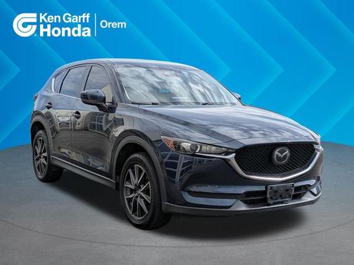 Deep Crystal Blue Mica 2018 Mazda CX-5 Touring