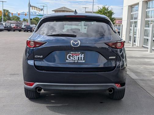 Deep Crystal Blue Mica 2018 Mazda CX-5 Touring