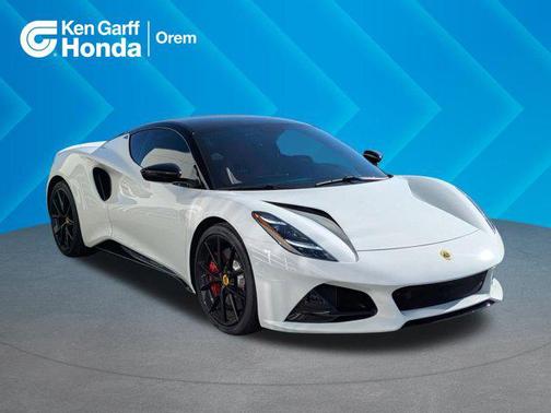 Mist White 2024 Lotus Emira V6 First Edition