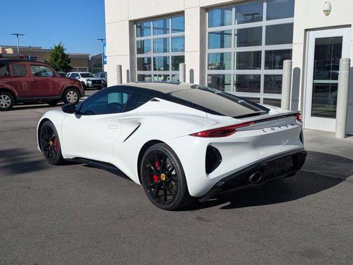 Mist White 2024 Lotus Emira V6 First Edition